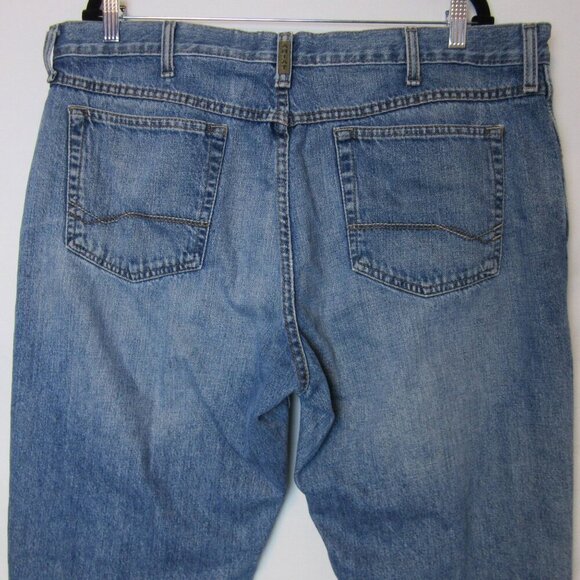 Ariat Heritage Relaxed Boot Cut Blue Jeans Denim Men's 38 X 34 Work Outdoor - Picture 8 of 9